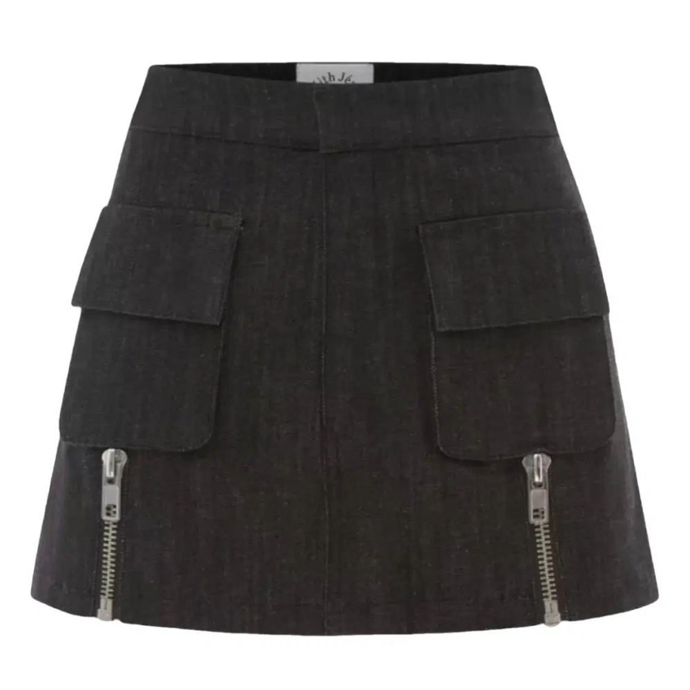 With Jean Mirabel Mini Skirt
